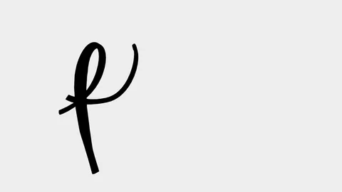 Hand lettering animation, modern text style, cursive logo, good quality	 Stock Footage 74065584
