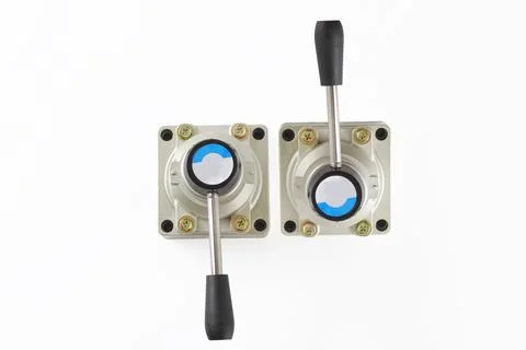 Hand lever Valve Stock Photos