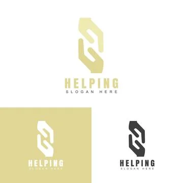 Hand logo design icon Stock Illustration