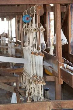 Hand loom Stock Photos