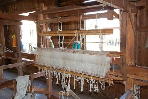 Hand loom Stock Photos