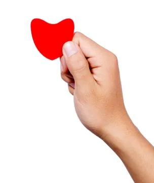 Hand love Foto stock