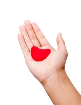 Hand love 스톡 사진