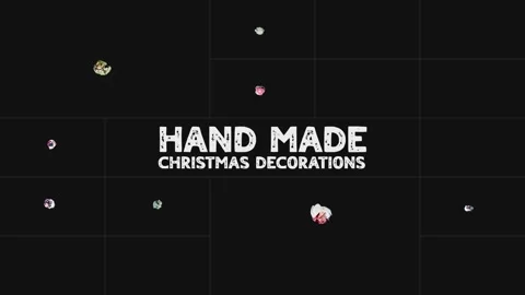Hand Made Christmas Decorations | After Effects Stock After Effects