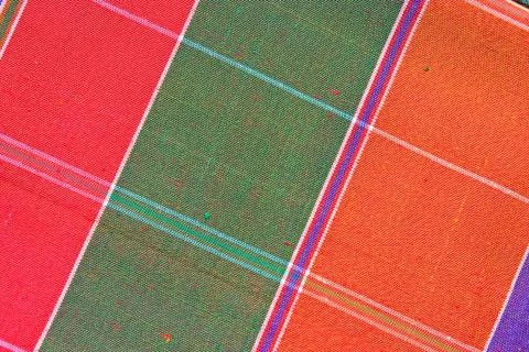 Hand made fabric pattern . Stock Photos