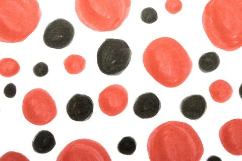 Hand Made Felt Tip Pen Doodle Scribble With Circles Dots and Swirls in Blac.. Stock Illustration