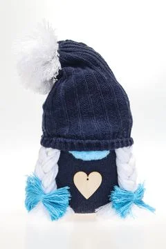 Hand made gnome Stock Photos