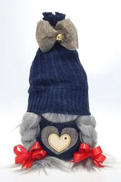 Hand made gnome Stock Photos