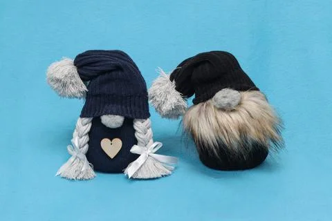 Hand made gnome Stock Photos