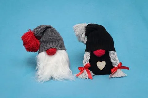 Hand made gnome Stock Photos