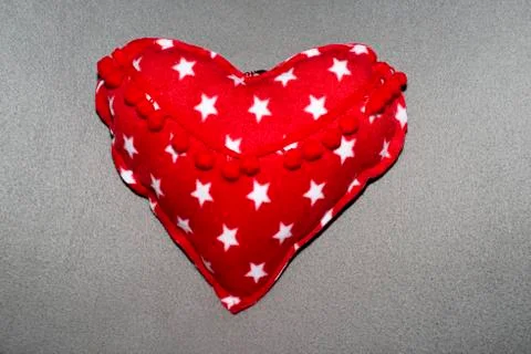 Hand made hart shape Foto stock