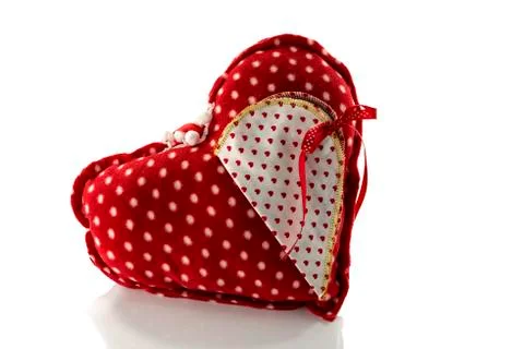 Hand made hart shape Foto stock