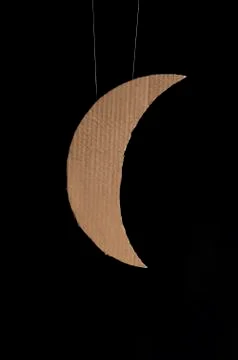 Hand made moon Stock Photos