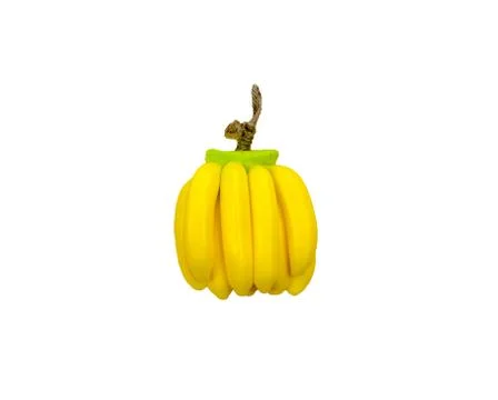 Hand made soap in the shape of tropic fruit carambola isolated on white backg Stock Photos
