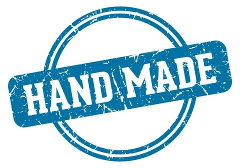 Hand made stamp Stock Illustration
