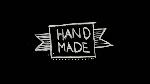 Hand made title Stock Footage 65021473