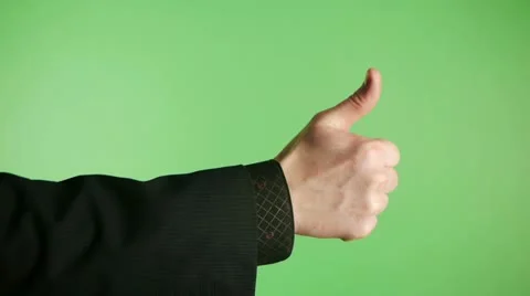 Hand of a man shows a direction Stock Footage 21227603