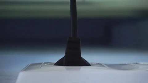 Hand of man turns off the plug from the socket. Stock Footage 95248146