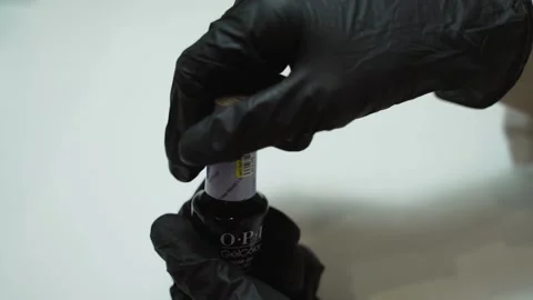 Hand of manicurist Stock Footage 146141285