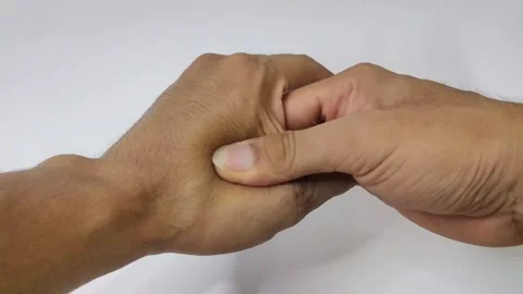 Hand Massage Stock Footage 302972762