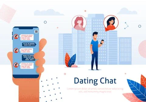 Hand with Message on Screen, Virtual Relationship. Stock Illustration