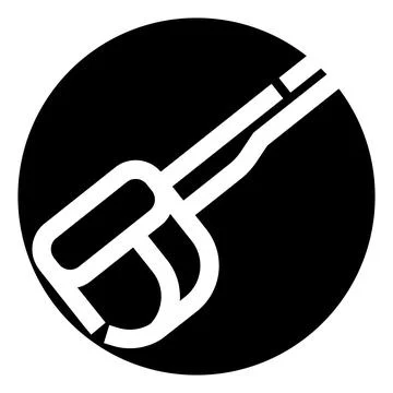Hand mixer icon for baking and cooking themes Stock Illustration