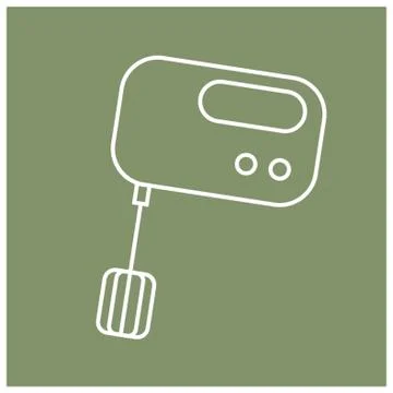 Hand Mixer Иллюстрация
