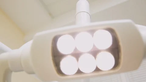 Hand moves bracket with light Stock Footage 112514255