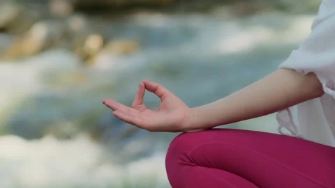 Hand mudra. Stock Footage 313638700