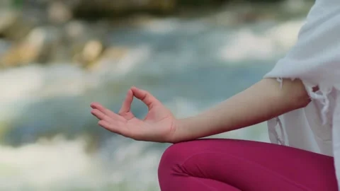 Hand mudra. Stock Footage 315719947