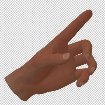 Hand with new angle Stock Illustration