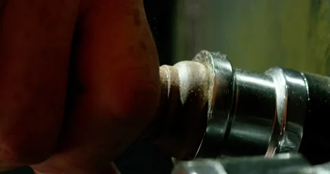 Hand opening a coffee roasting machine's cylinder and close it back. Video stock 221243941