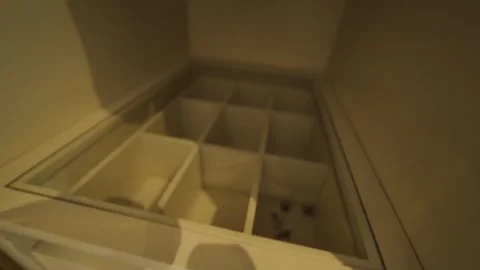 Hand opens drawer with white organizer for jewelry and small items Vídeos de archivo 322563829