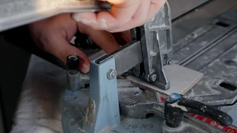 Hand Operating Manual Bench Stapling Tool Vídeo Stock 346830579