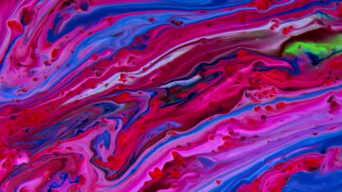 Hand Painted Background with Mixed Color Spreads and Swirls Texture 8 Stock Footage 321568886