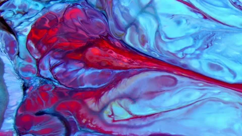Hand Painted Background with Mixed Color Spreads and Swirls Texture 19 Stock Footage 322696049