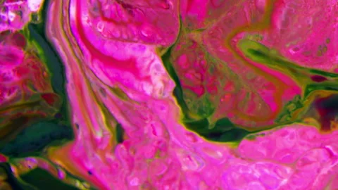 Hand Painted Background with Mixed Color Spreads and Swirls Texture 56 Stock Footage 325141038