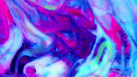 Hand Painted Background with Mixed Color Spreads and Swirls Texture 59 Stock Footage 326556139