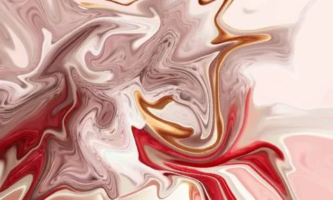 Hand painted background with mixed liquid Abstract fluid acrylic painting Stock Illustration