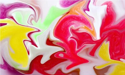 Hand painted background with mixed liquid Abstract fluid acrylic painting Stock Illustration