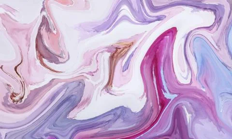 Hand painted background with mixed liquid Abstract fluid acrylic painting Stock Illustration