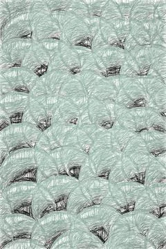 Hand painted background .Pencil abstract textural . Stock Illustration