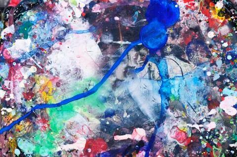 Hand painted background Stock-Fotos