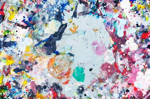 Hand painted background Stock Photos