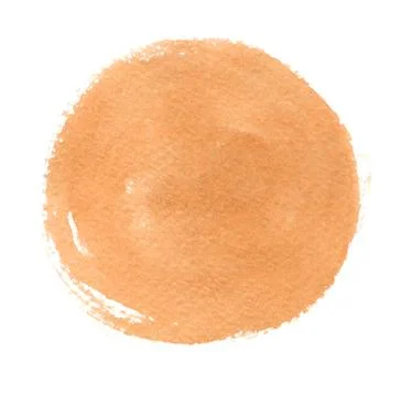 Hand painted beige stain Stock Illustration