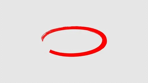 Hand painted brush strokes on white background. Animation. Video stock 312260253