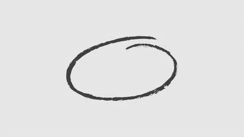 Hand painted brush strokes on white background. Animation. Stock Footage 312260365