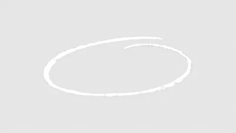 Hand painted brush strokes on white background. Animation. Stock Footage 312260385