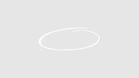 Hand painted brush strokes on white background. Animation. Stock Footage 312260396