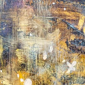 Hand painted canvas Stock Illustration